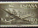 Spain 1955 Transports 50 CTS Brown Edifil 1171. Spain 1955 1171 Nao usado. Uploaded by susofe